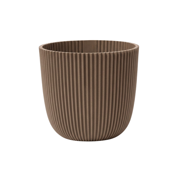 Capi Groove taupe – Ø17 cm