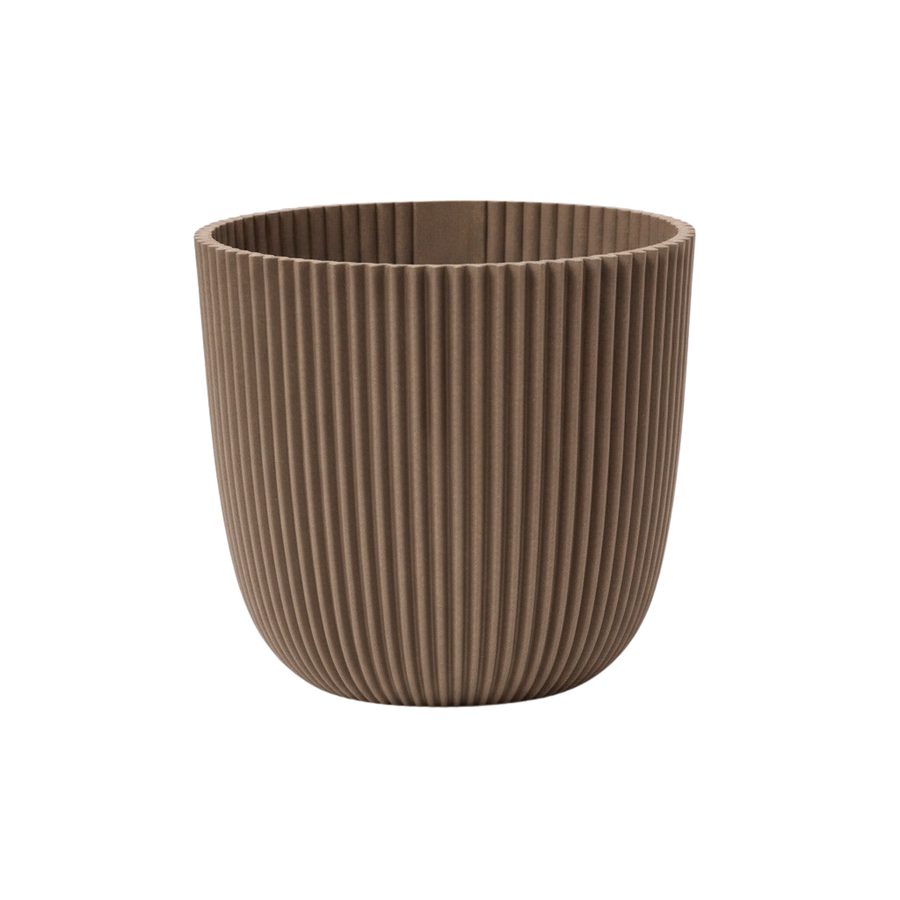 Capi Groove taupe – Ø17 cm